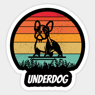 Underdog Sticker